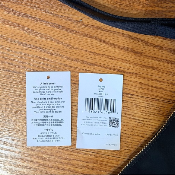Kate Spade Carter Nylon Sling - Black NWT - Picture 15 of 16